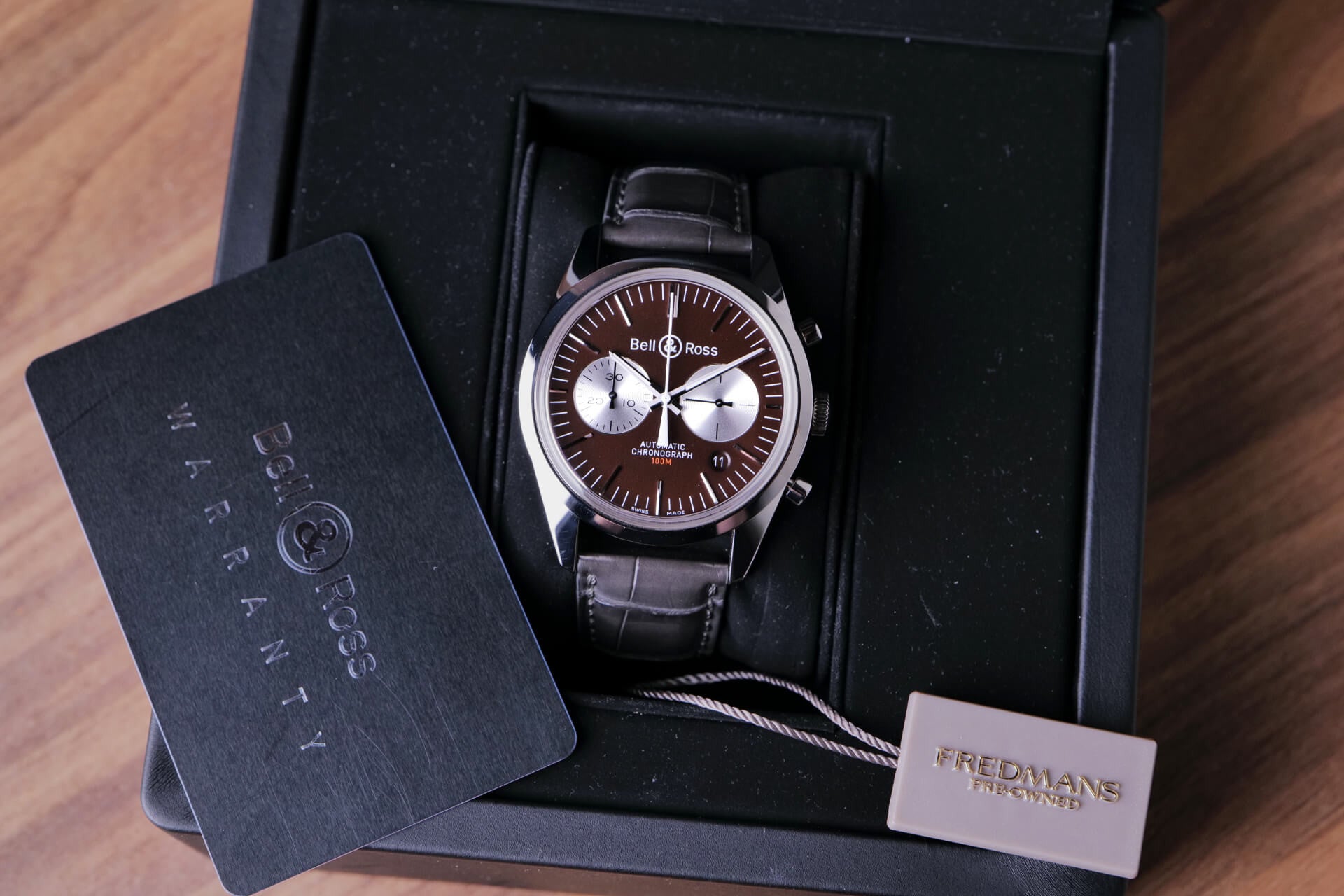BEGAGNAD Bell & Ross Vintage Officer Chronograph Limited Edition 126-94-LTD