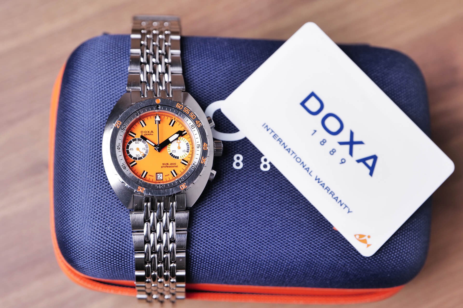 PRE-OWNED Doxa SUB 200 T-Chronograph 8051035110