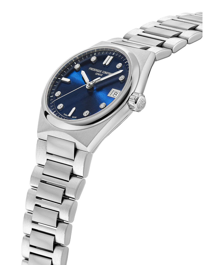 Frederique Constant Highlife Ladies Quartz 31mm Round Blue & Steel FC-240ND2NH26B