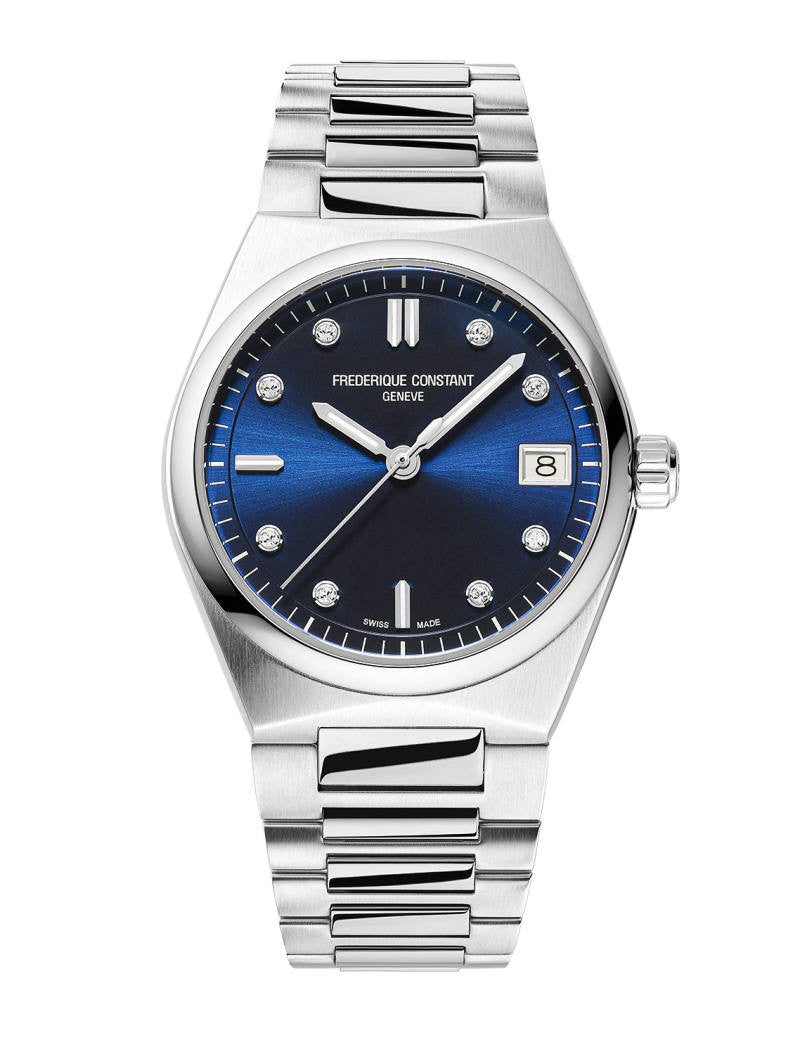 Frederique Constant Highlife Ladies Quartz 31mm Round Blue & Steel FC-240ND2NH26B