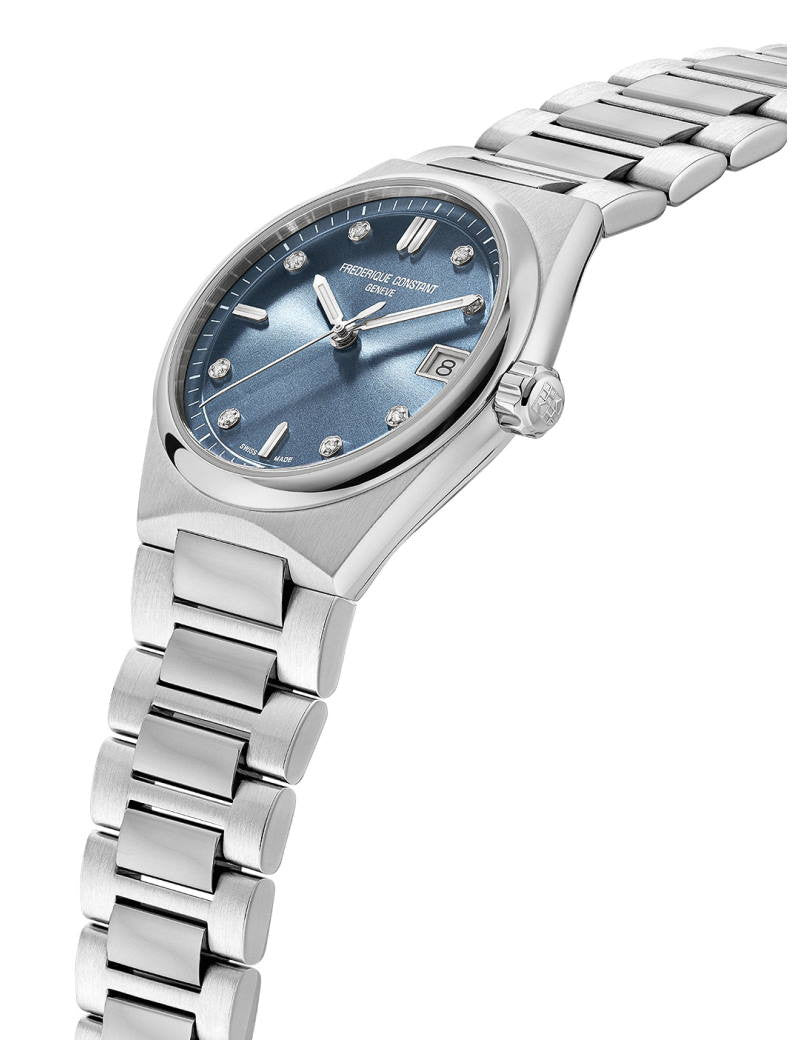 Frederique Constant Highlife Ladies Quartz 31mm Rund Ljusblå & Stål FC-240LND2NH26B