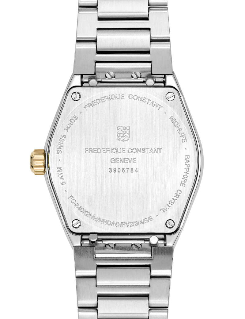Frederique Constant Highlife Ladies Quartz Blue Dial Steel&Gold 31mm FC-240N2NH3B