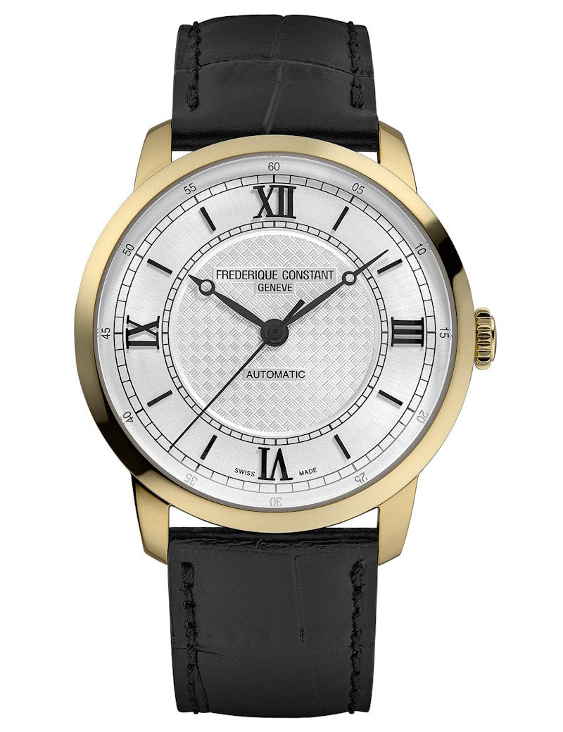 Frédérique Constant Classics Première Automatisk PVD Gold case & Läderband FC-301S3B5