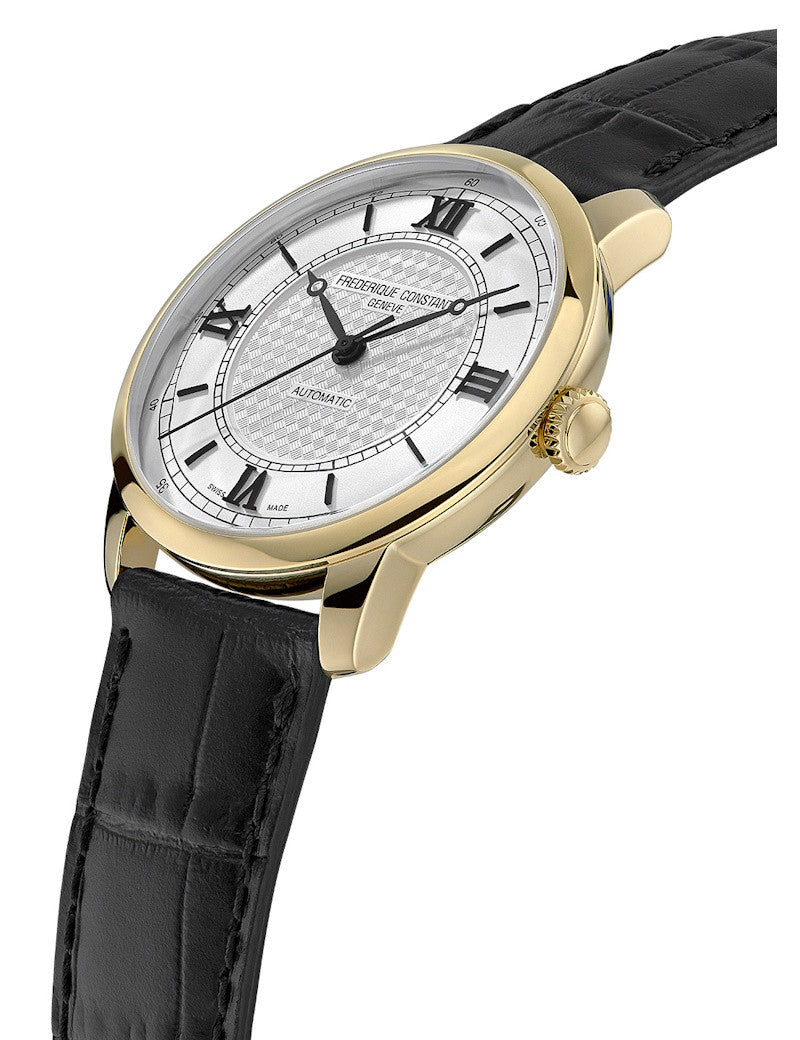 Frédérique Constant Classics Première Automatisk PVD Gold case & Läderband FC-301S3B5