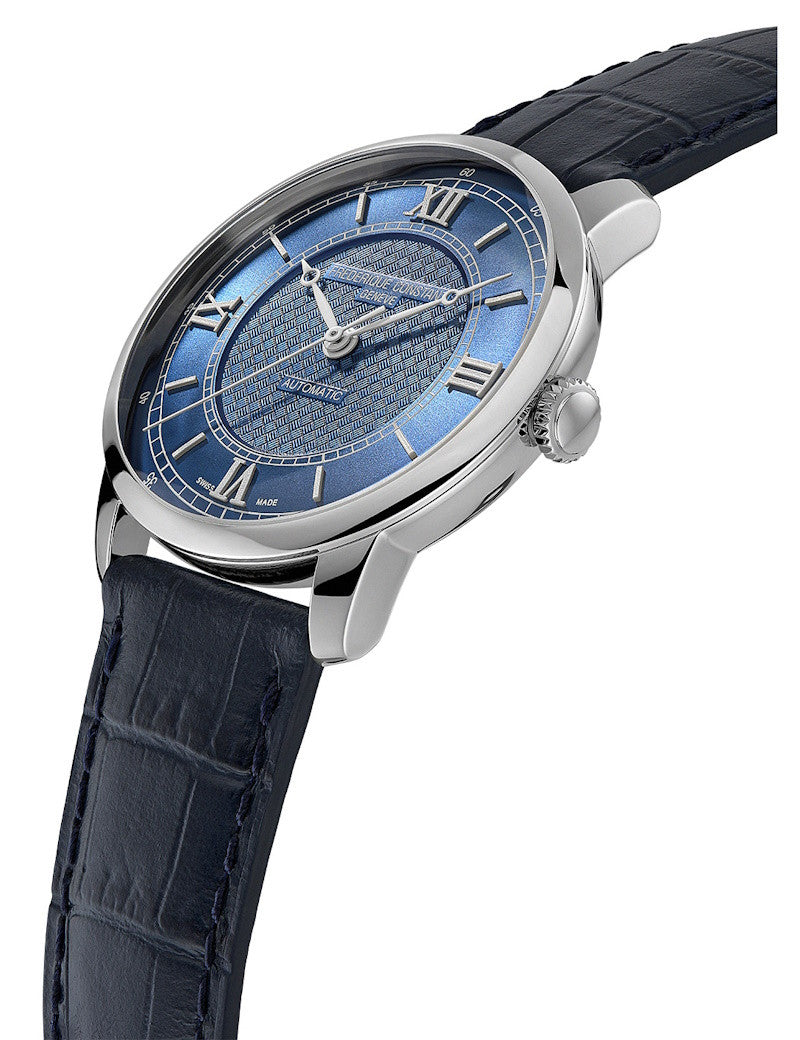 Frédérique Constant Classics Première Automatic Blue & Leather strap FC-301N3B6