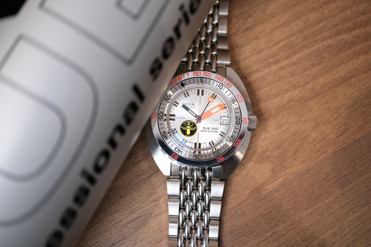 BEGAGNAD Doxa Sub 300 Searambler "Silver Lung"
