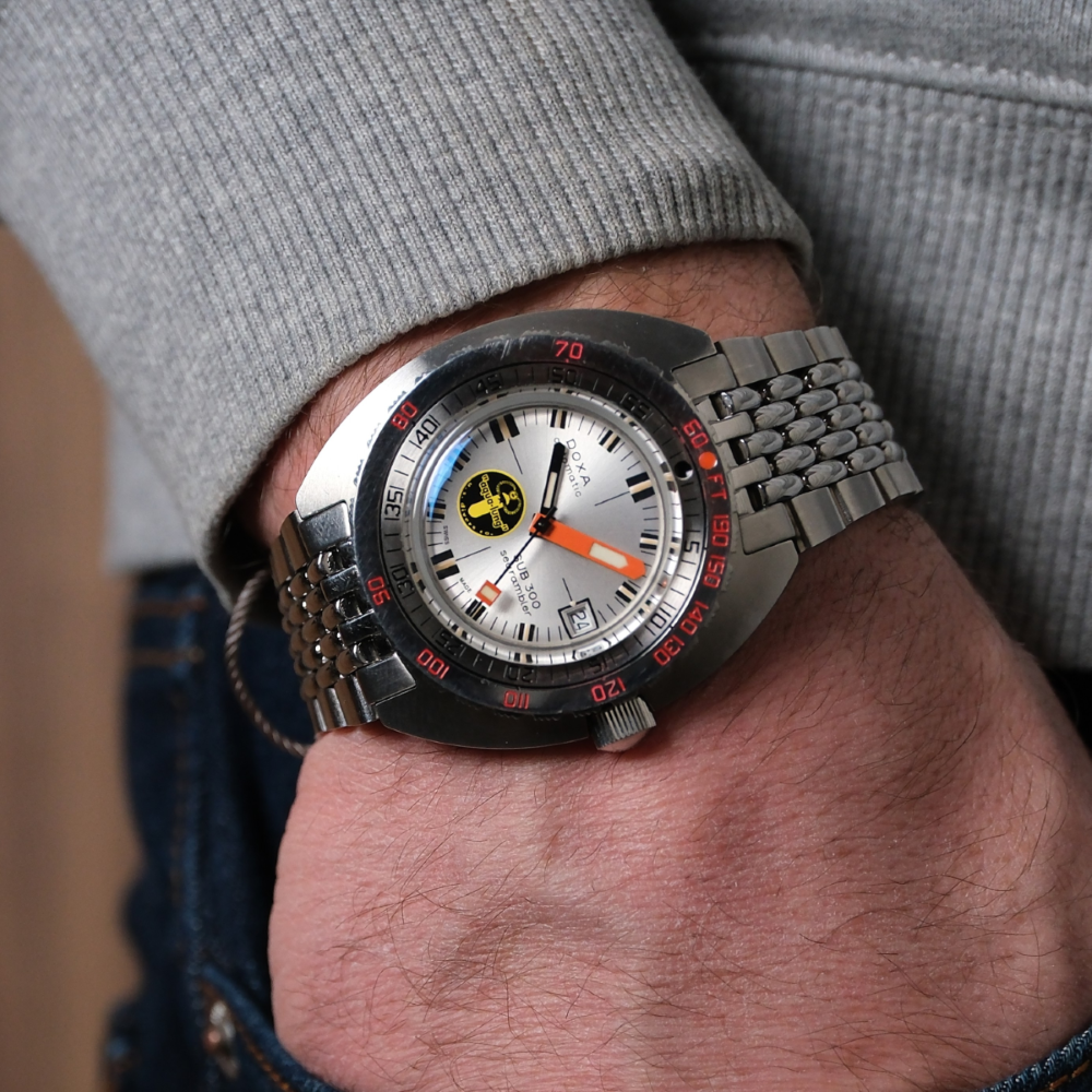 BEGAGNAD Doxa Sub 300 Searambler "Silver Lung"