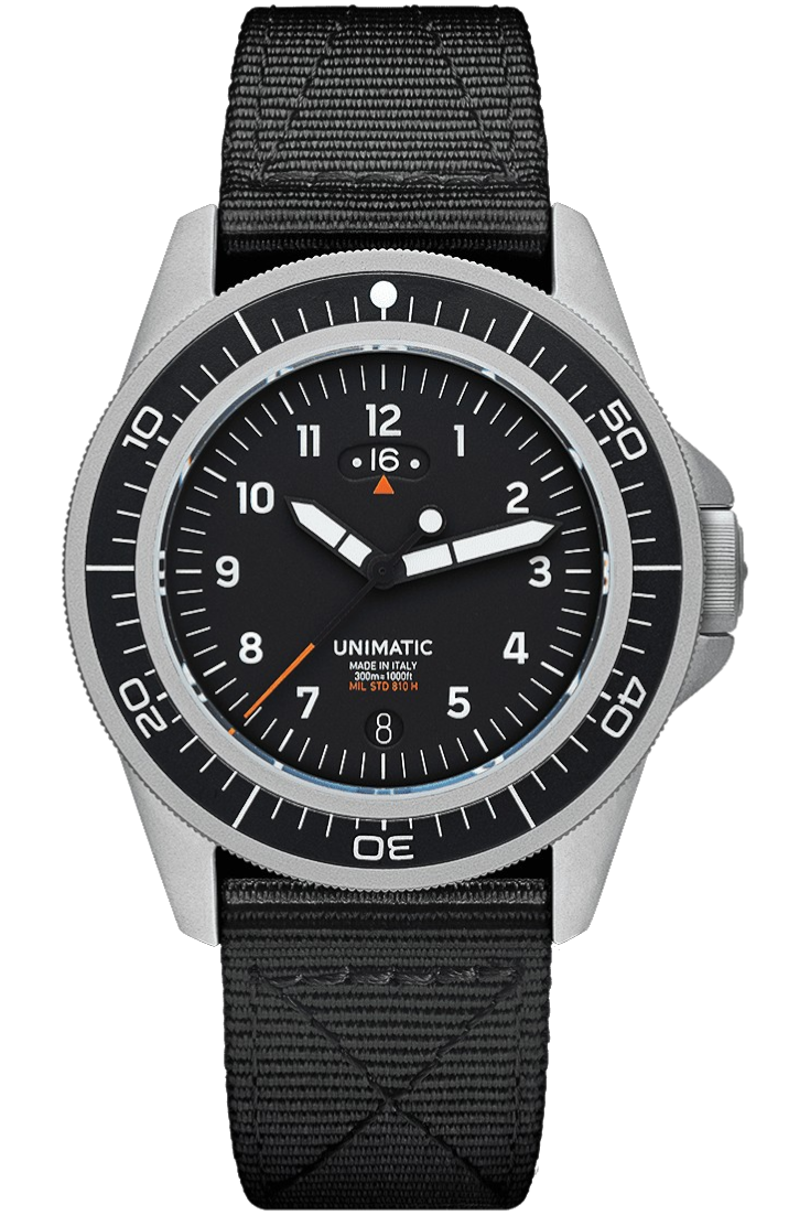 Unimatic Modello Uno GMT Toolwatch Black UT1- GMT