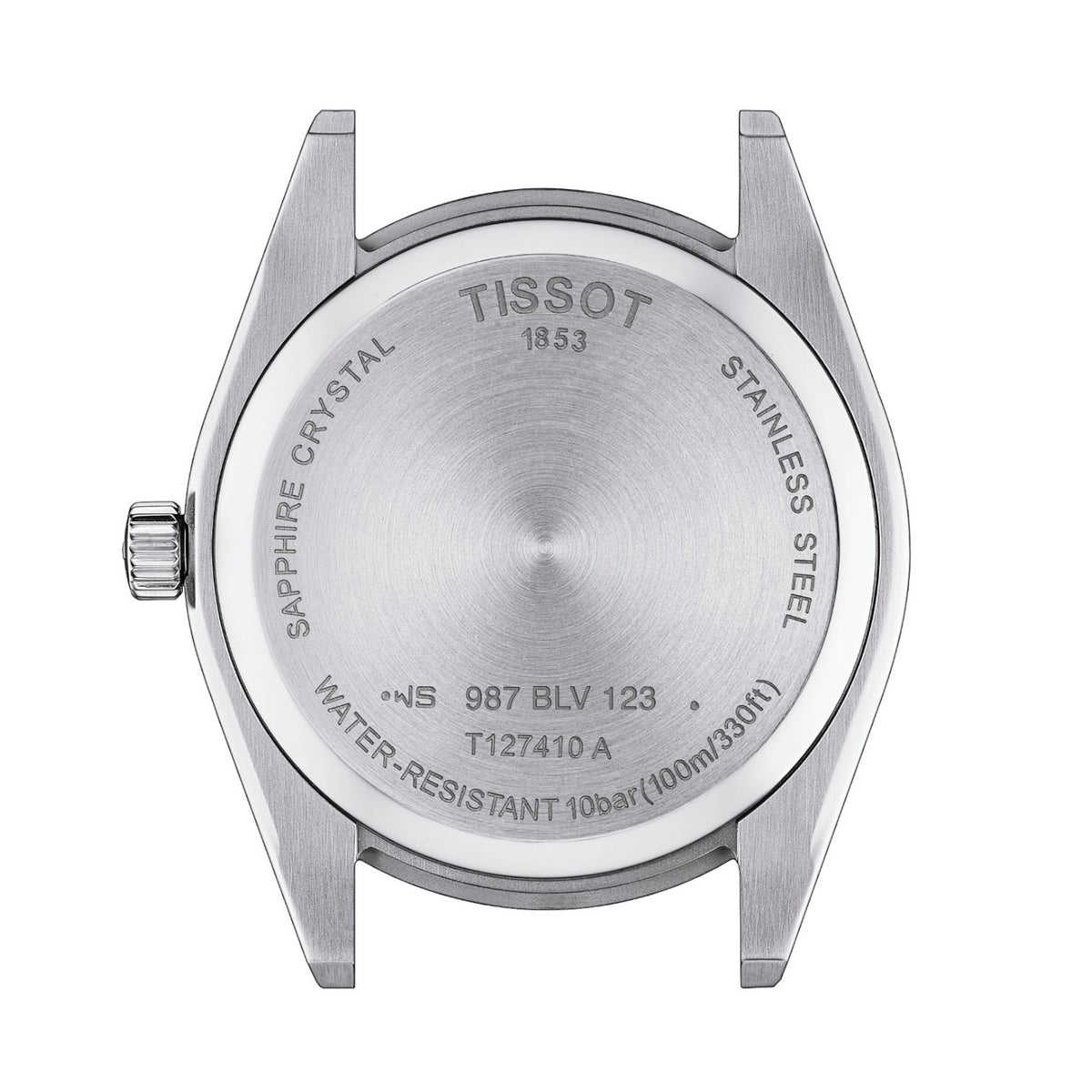 Tissot - Gentleman Quartz Black & Steel 40mm T1274101105100
