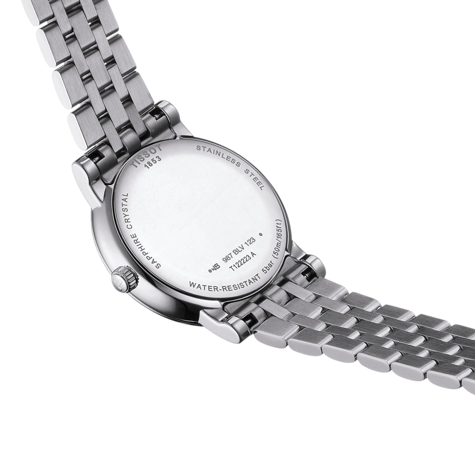 Tissot - Carson Premium Lady Quartz Moonphase Silver & Steel Bracelet T1222231103300