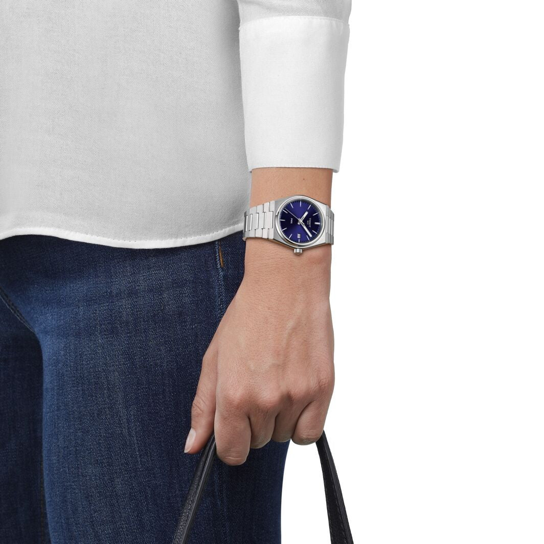 Tissot PRX 35mm Blue Dial & Steel Bracelet T1372101104100