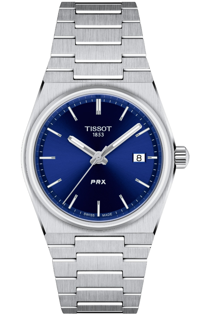 Tissot PRX 35mm Blue Dial & Steel Bracelet T1372101104100