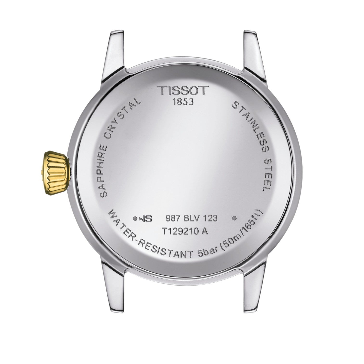 Tissot Classic Dream Lady Quartz 28mm Silver & Gold PVD Bracelet T1292102203100