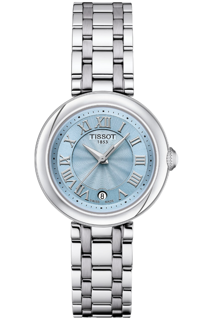 Tissot - Bellissima Blå Pärlemor & Stållänk T1260101113300