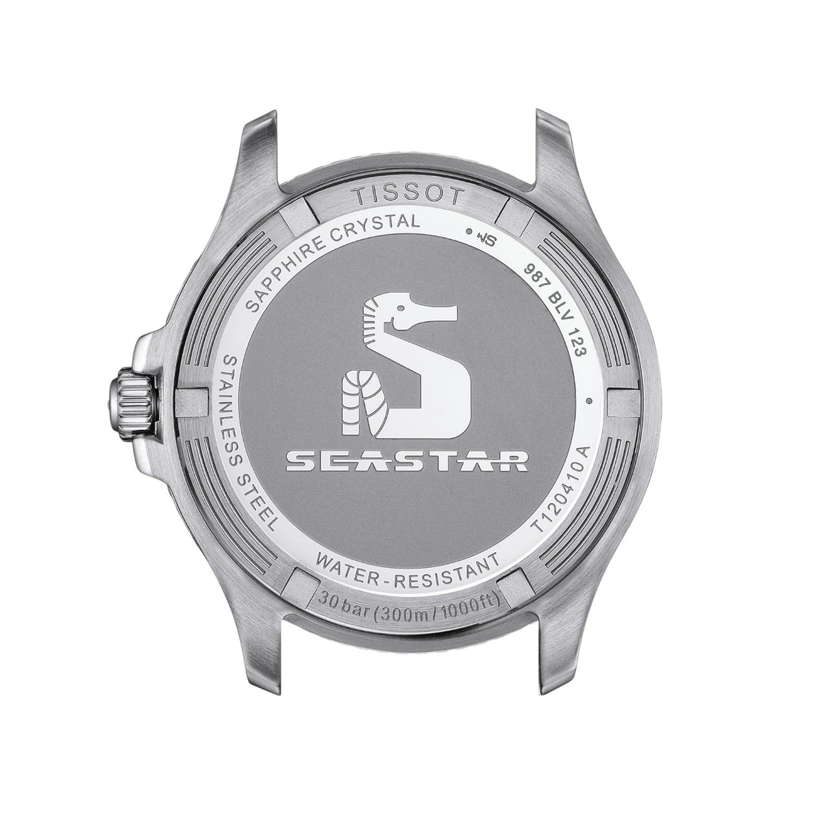Tissot Seastar 1000 Quartz 40mm Black & Steel Bracelet T1204101105100