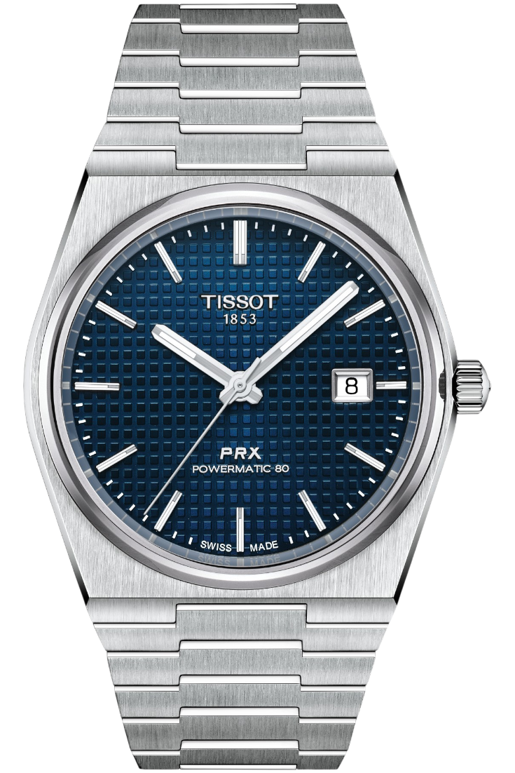 Tissot PRX Powermatic 80 40mm Blue & Steel Bracelet T1374071104100