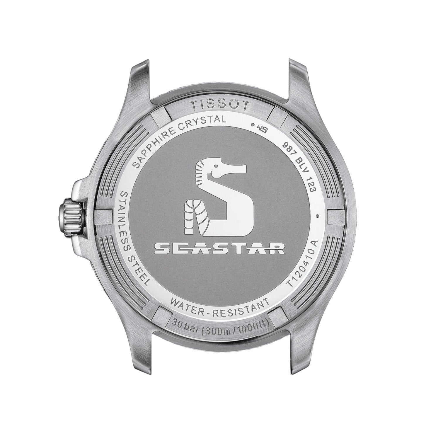Tissot Seastar 1000 Quartz GMT 40mm Black & Rubber Strap T1208521705100