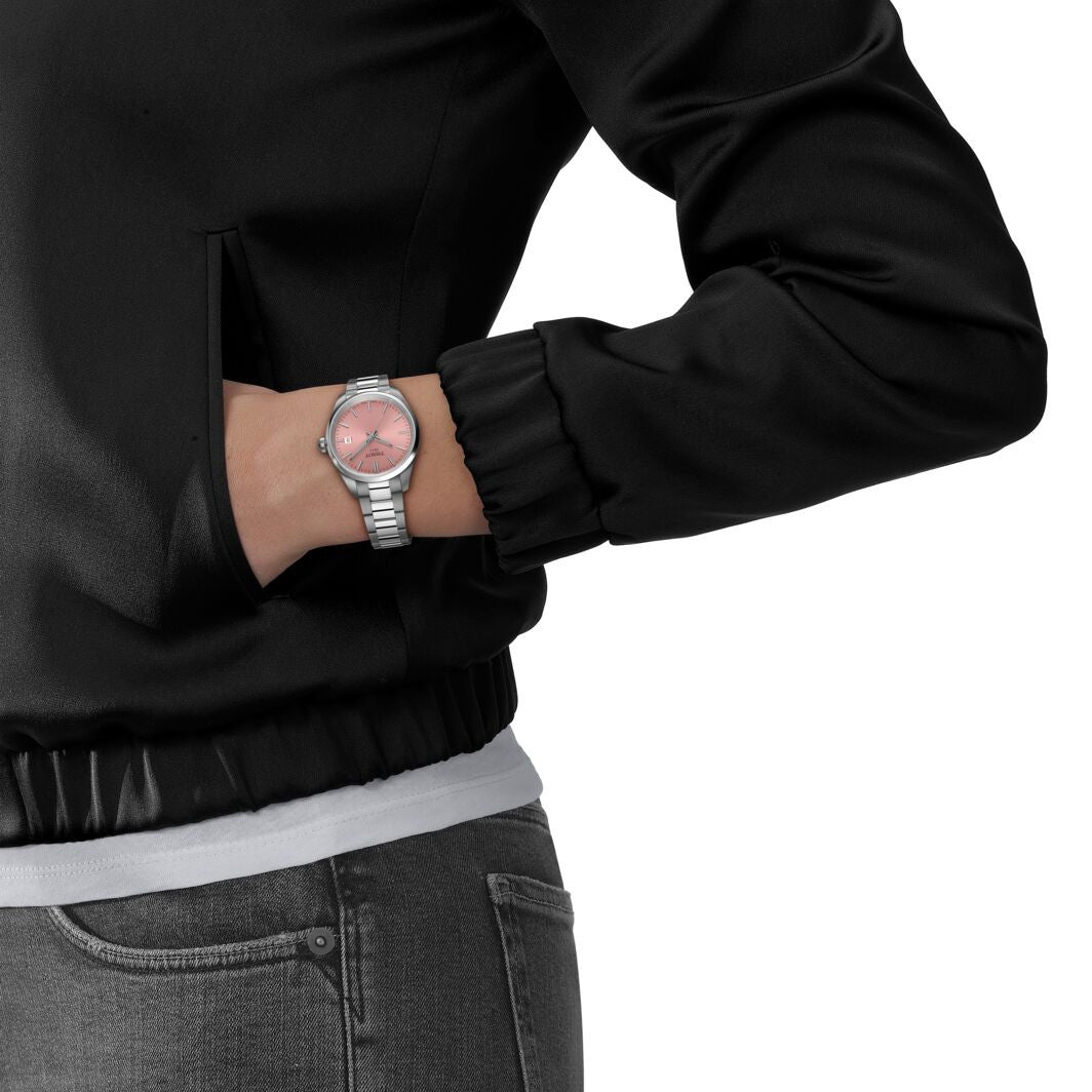 Tissot PR 100 Lady Quartz 34mm Pink & Steel Bracelet T1502101133100