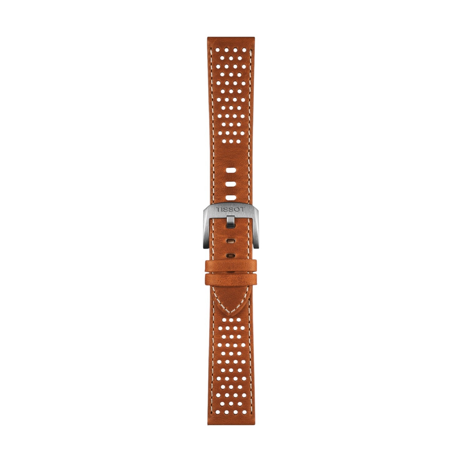 Tissot PR516 Powermatic 80 Svart & Läderband T1494071605100