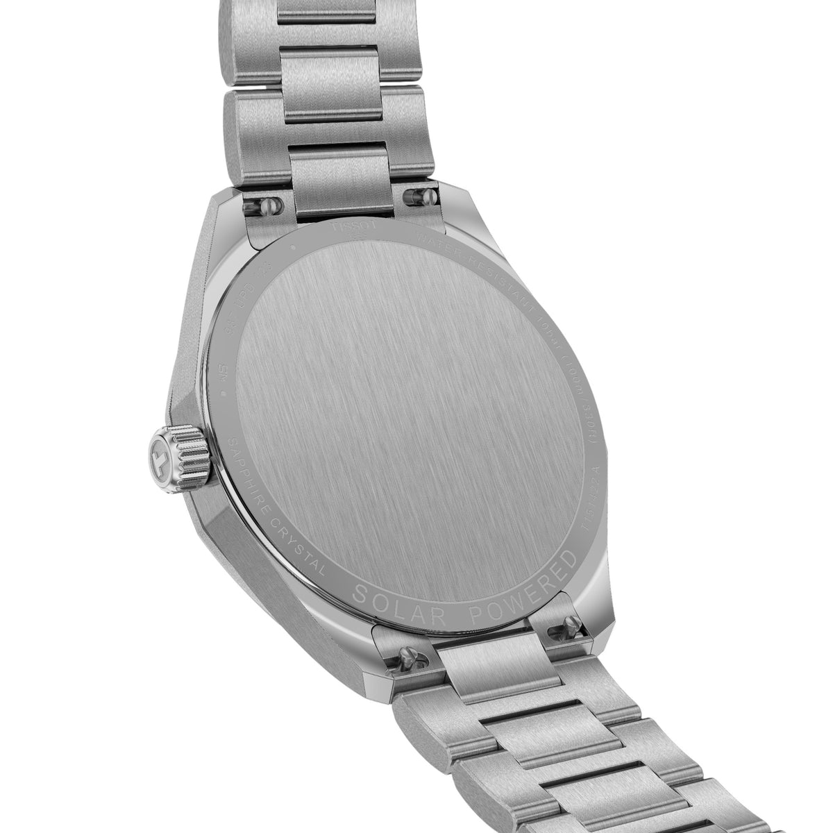 Tissot PRC 100 Solar Kvartz 39mm Blå & Stållänk T1514221104100