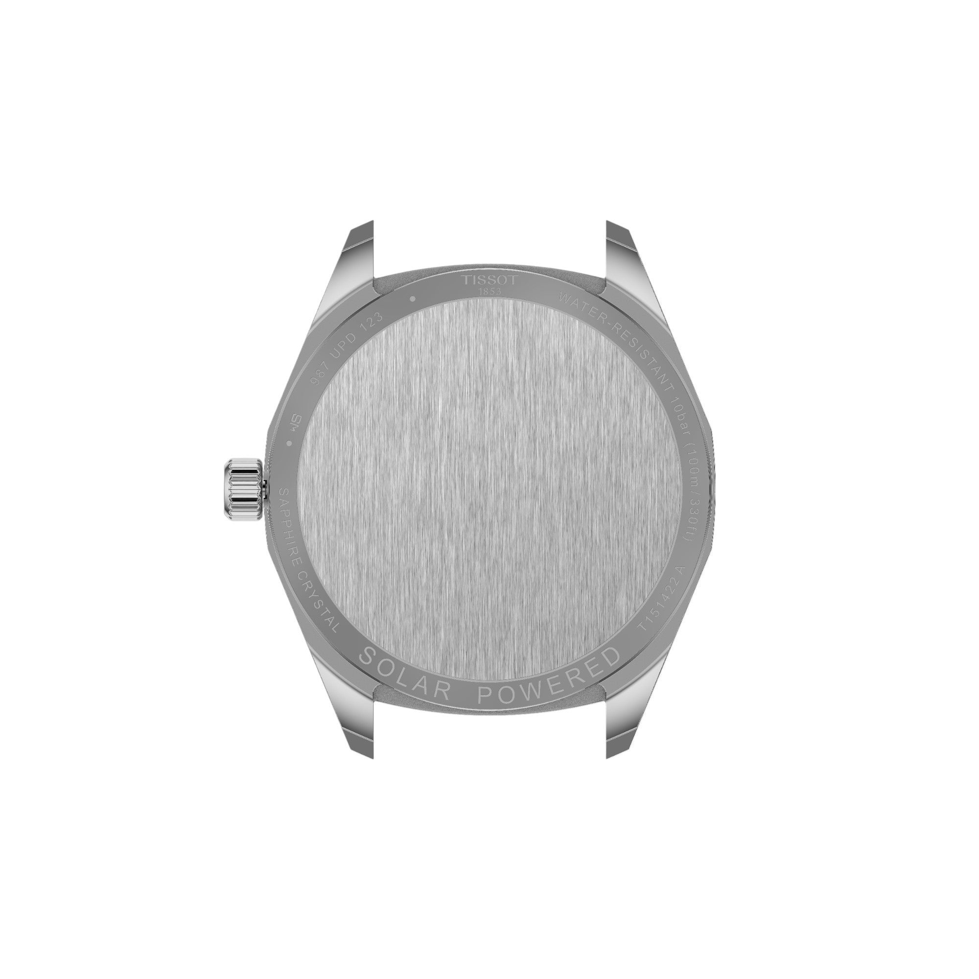 Tissot PRC 100 Solar Kvartz 39mm Silver & Stållänk T1514221103100