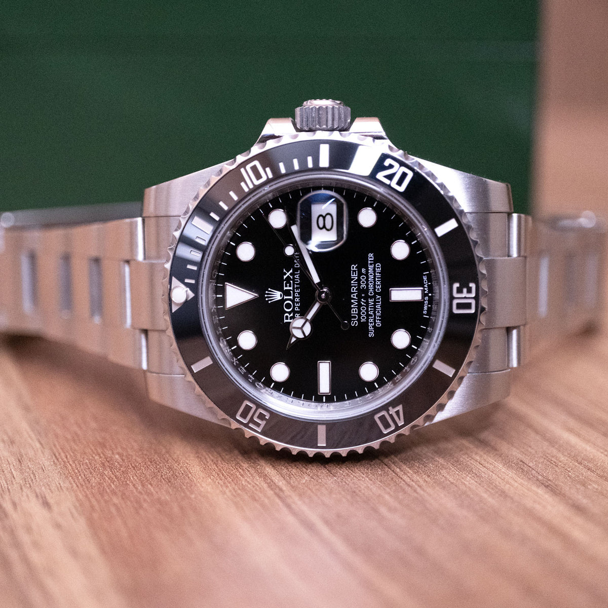 BEGAGNAD Rolex Submariner Date 116610LN Svart 2010