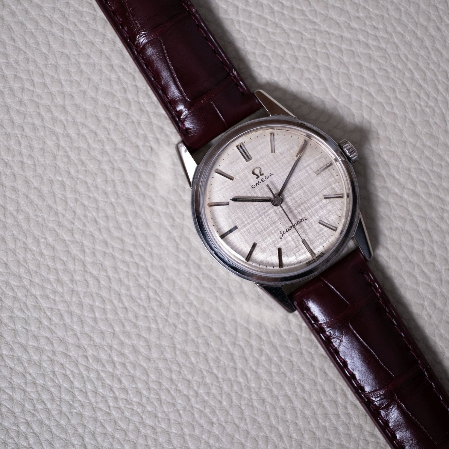 BEGAGNAD Omega Seamaster 1961 "Linen" 14390-9