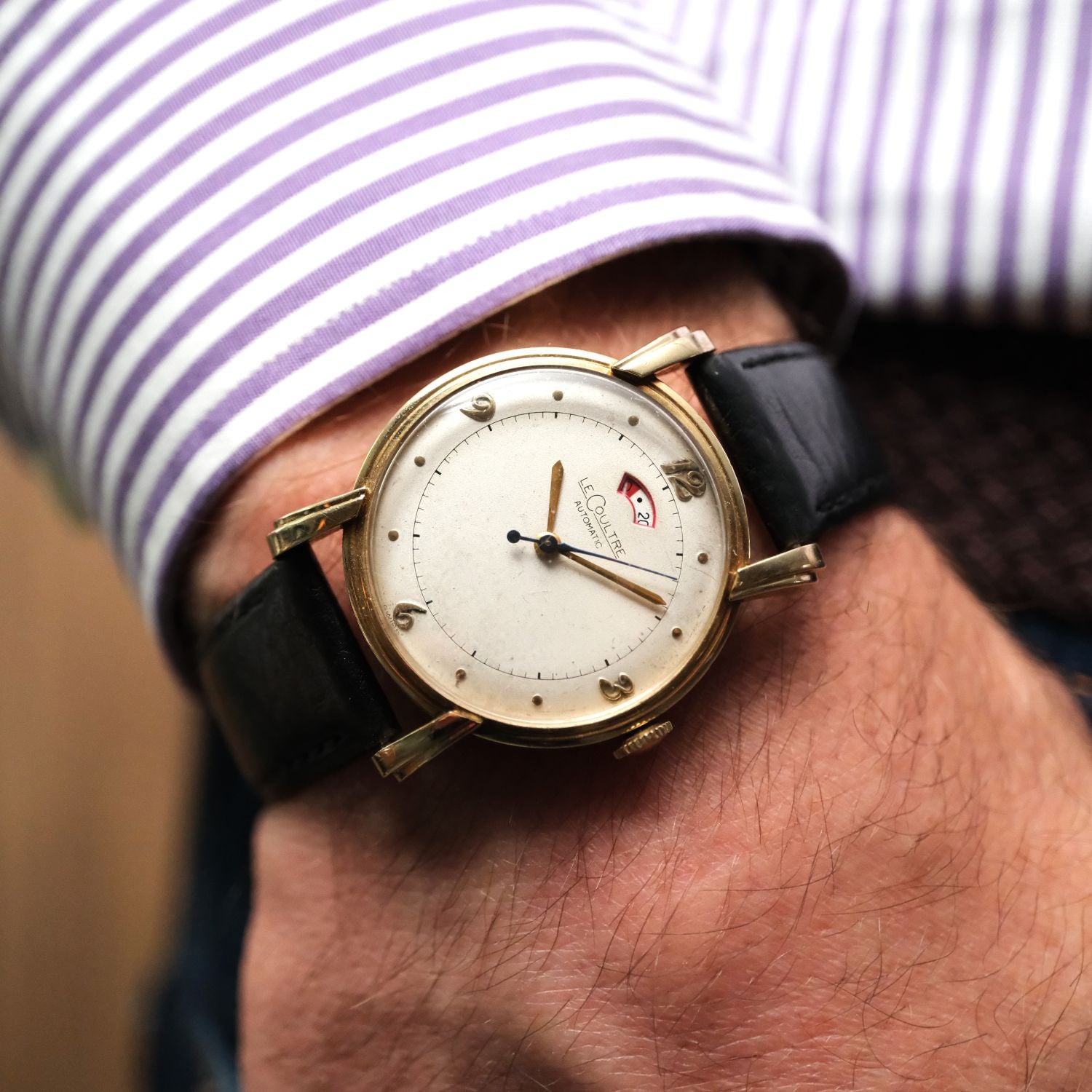 BEGAGNAD LeCoultre Reserve 481 Vintage 10K