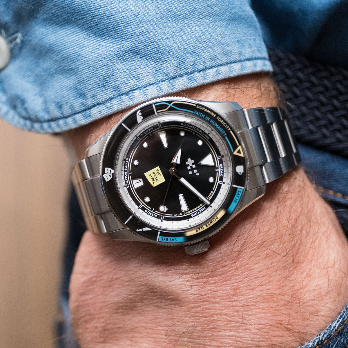 BEGAGNAD Christopher Ward Desk Diver 41Mm