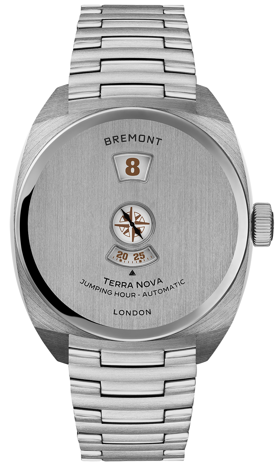 Bremont Terra Nova Jumping Hour TN38-JH-SS-CC-B