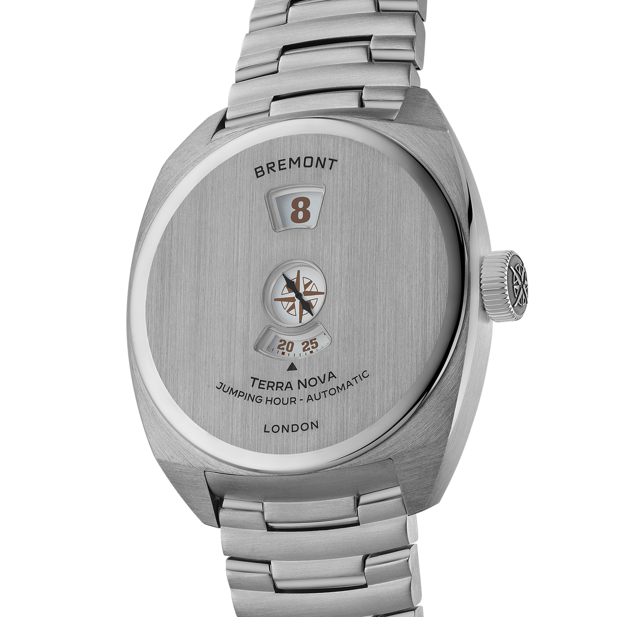 Bremont Terra Nova Jumping Hour TN38-JH-SS-CC-B