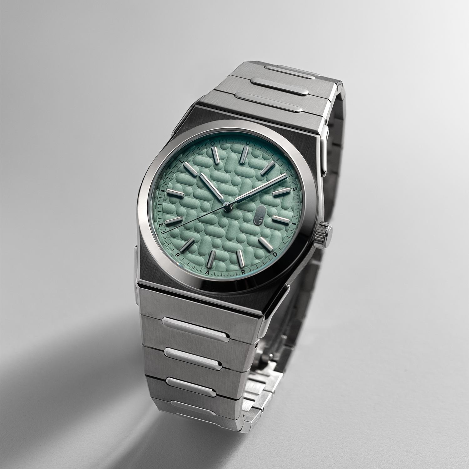 Louis Erard 2340 Titanium & Steel Nyskick 35123TA11.BMT12