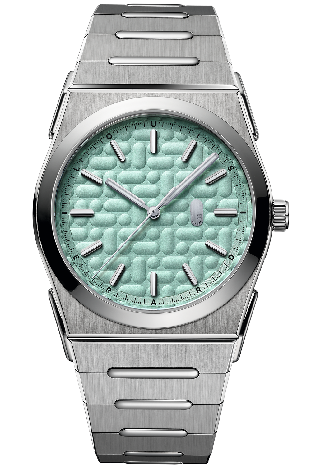 Louis Erard 2340 Titanium & Steel Nyskick 35123TA11.BMT12