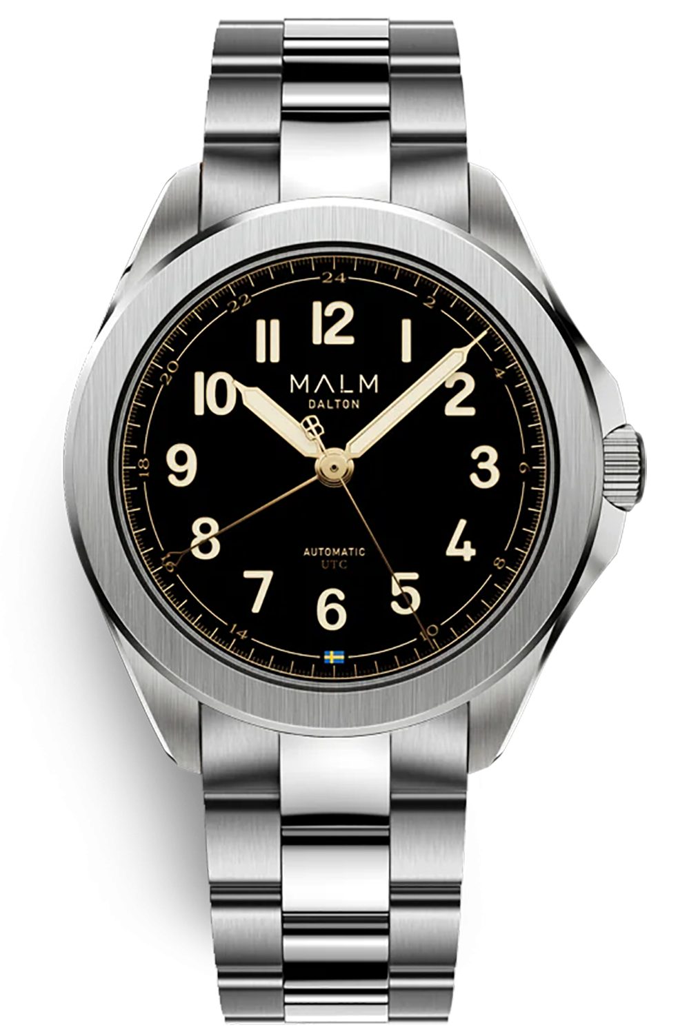 MALM Dalton Black UTC Automatic 38 MW-DA38BLKUTC