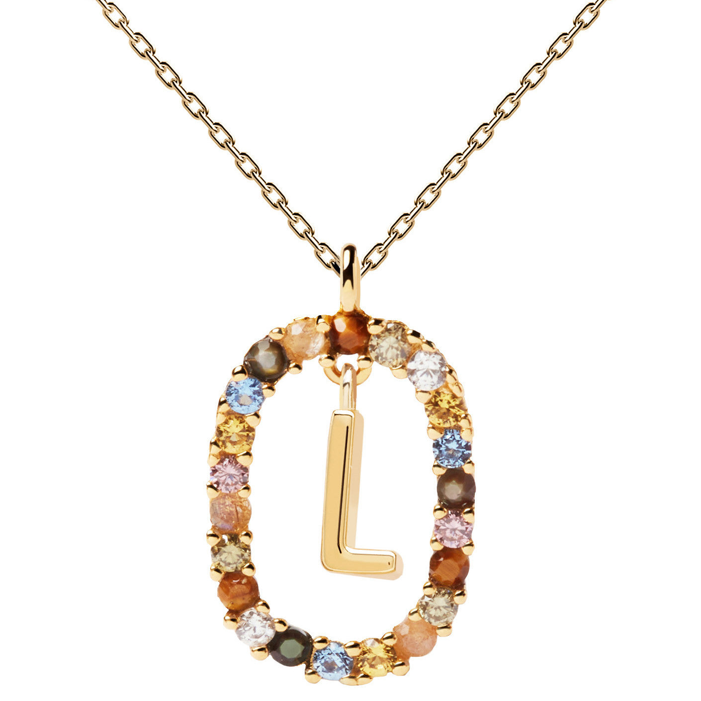 PDPAOLA LETTER L NECKLACE