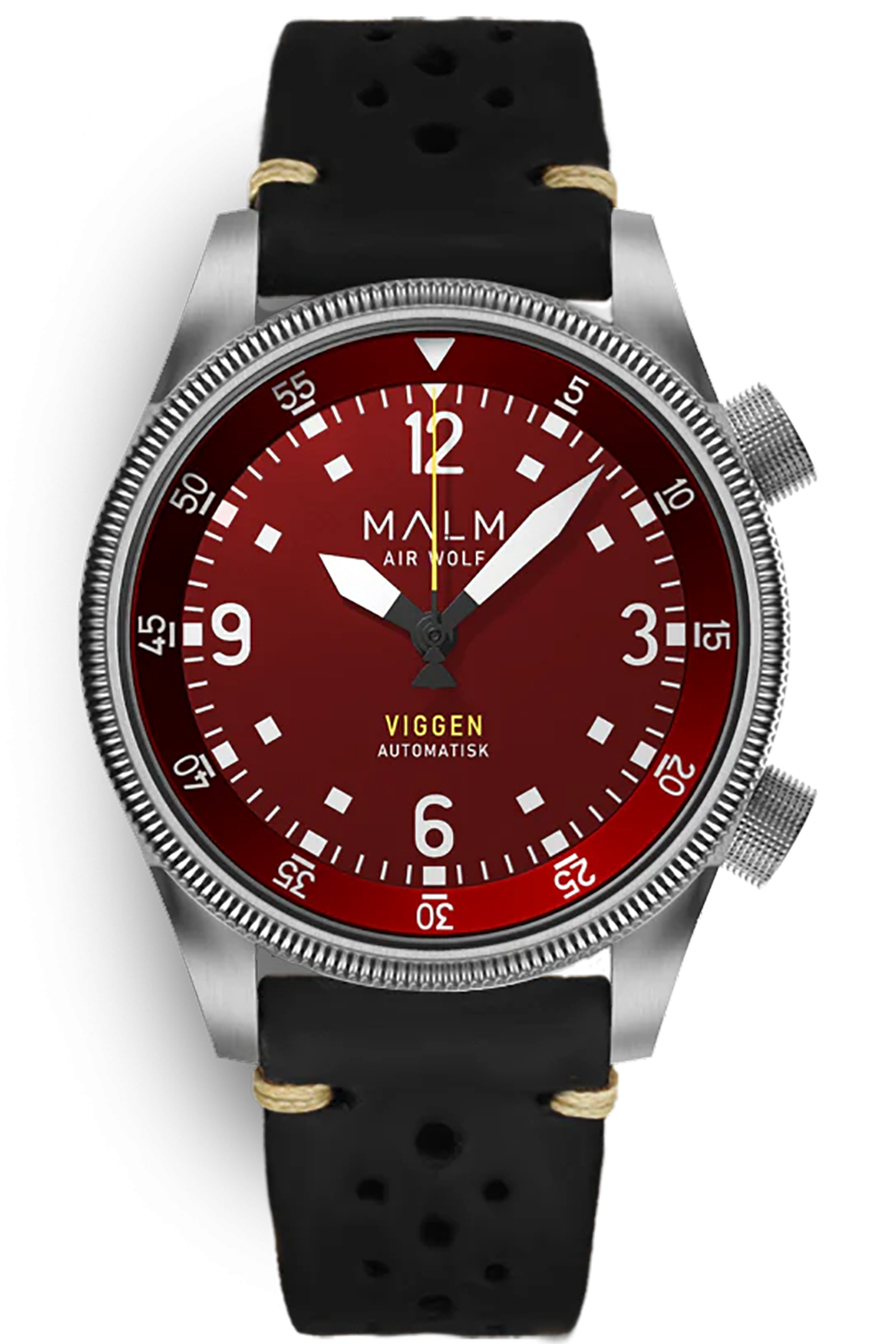 MALM Air Wolf Viggen Swiss Red Automatic