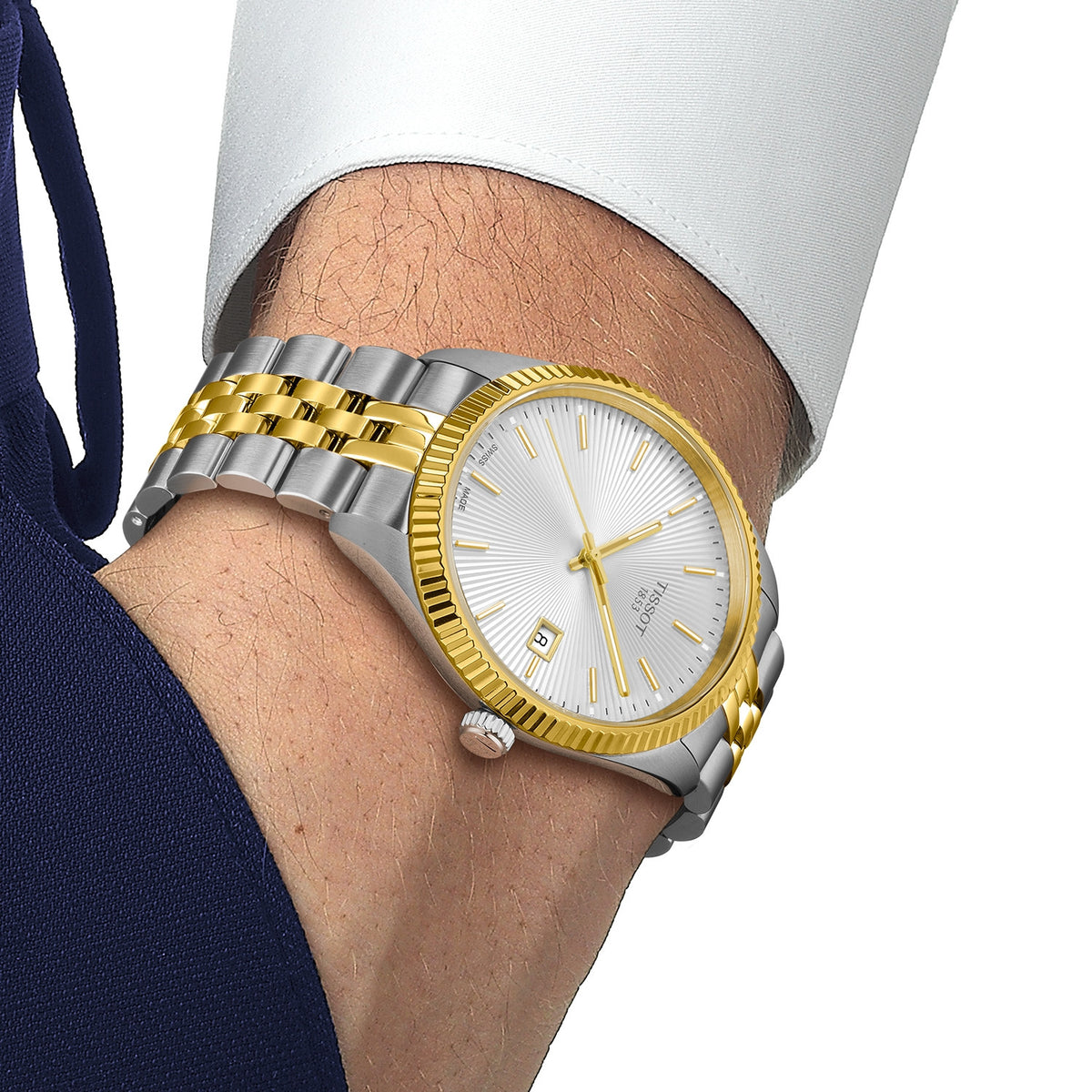 Tissot Ballade Gold & Steel 40mm T1564102203100