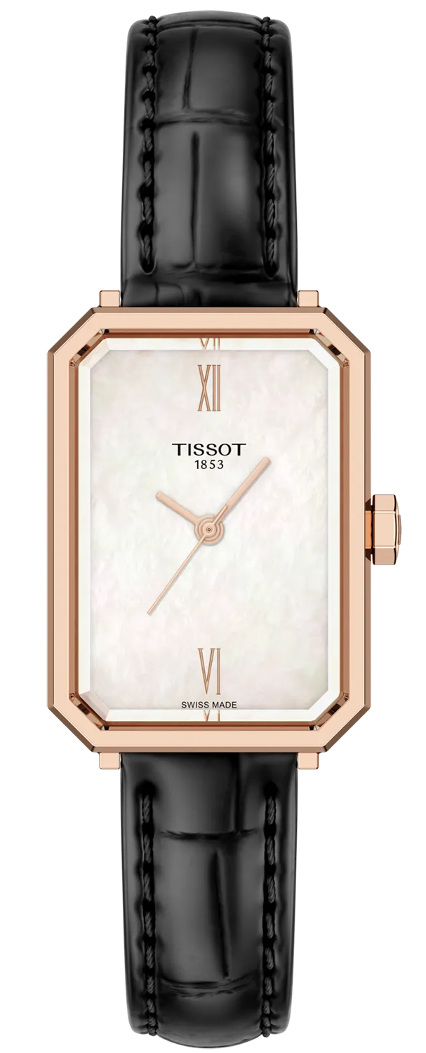 Tissot SRV White Mother-of-pearl & Leather