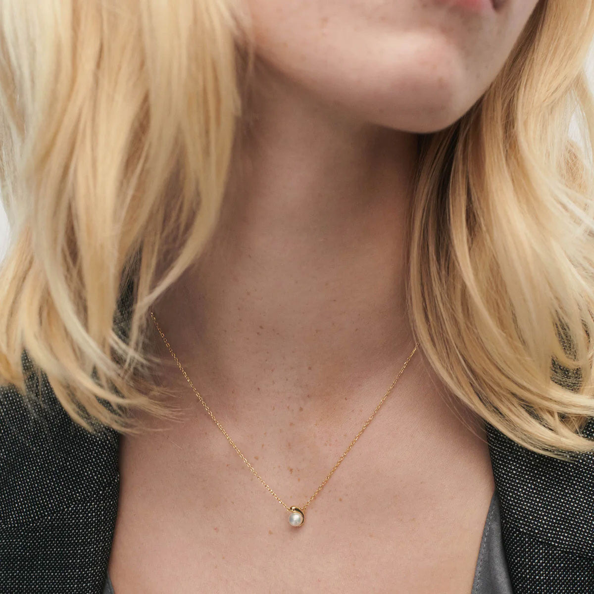 PDPAOLA LA PERLA SOLITARY Halsband