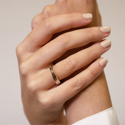 TI SENTO RING FÖRGULDAD 925S