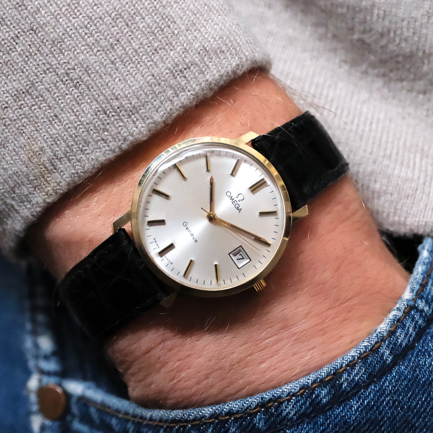 BEGAGNAD OMEGA GENEVE 35Mm 1974