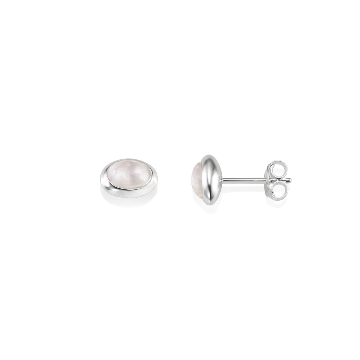 Efva Attling Love Bead Ear - Rose Quartz