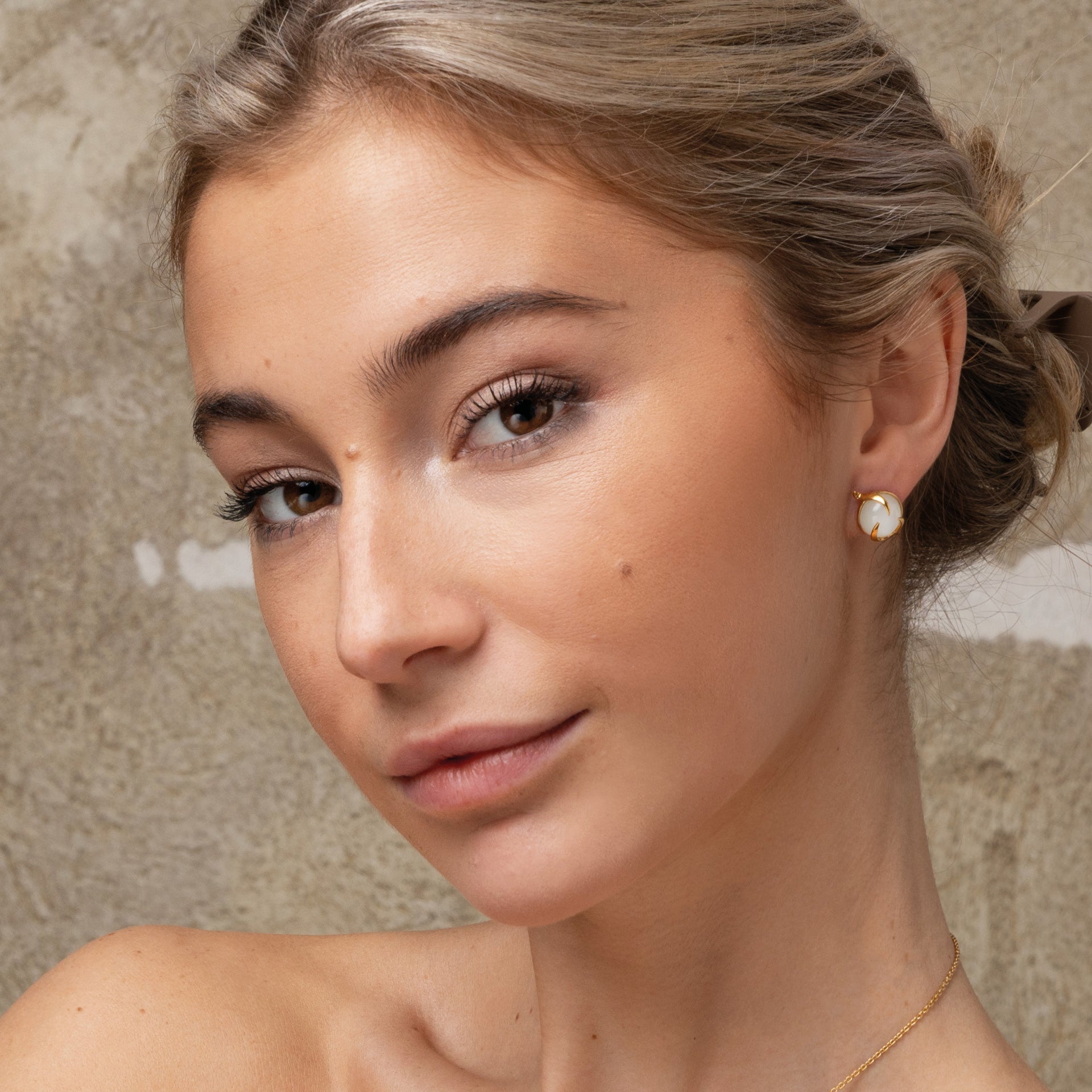 Efva Attling Frö Earring Gold Plated