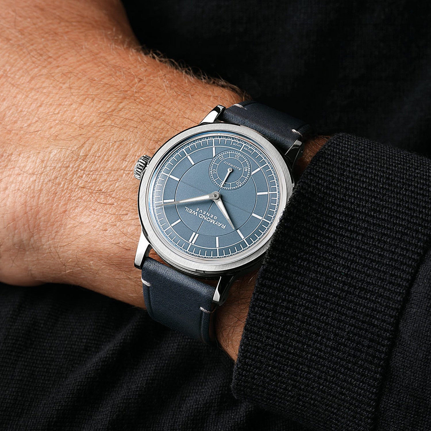 Raymond Weil Millesime Automatic Small Seconds Denim