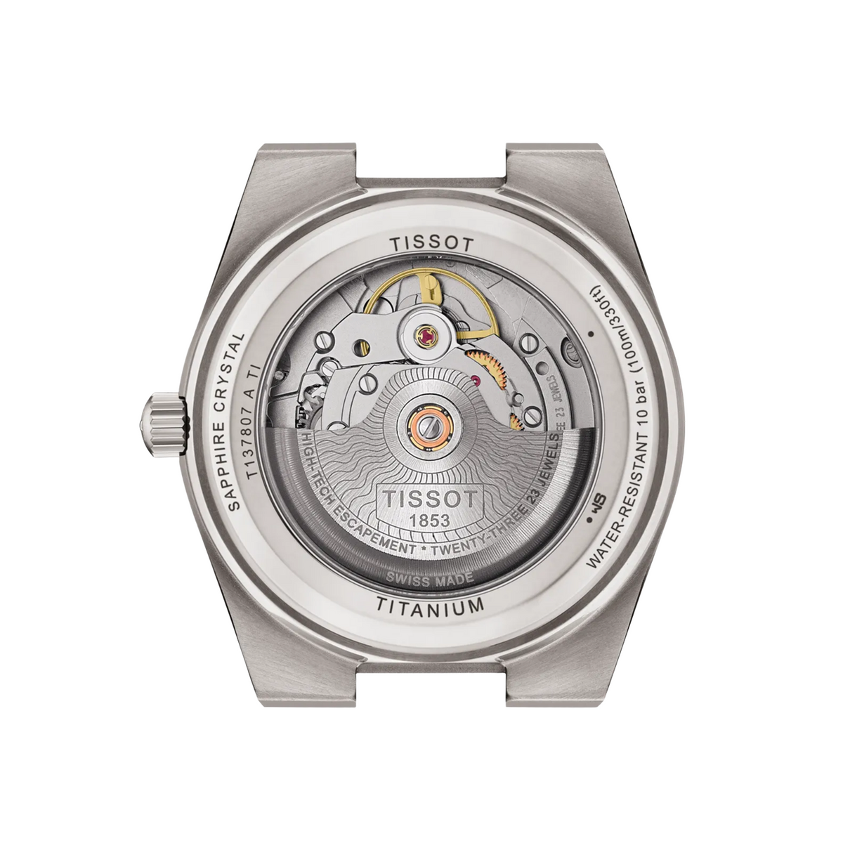 Tissot PRX Titanium Powermatic 80 38mm Blue