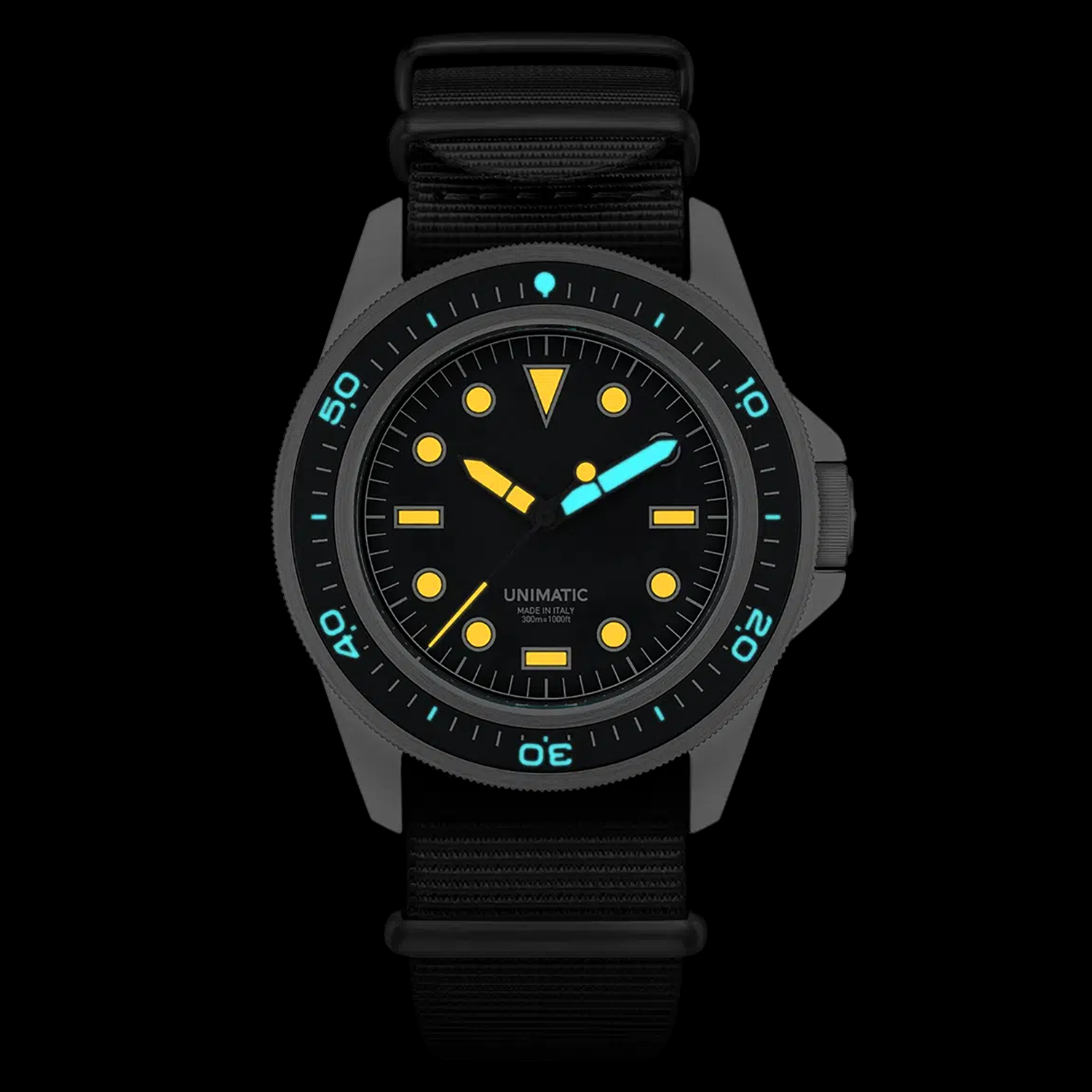 Unimatic Modello Uno U1-PD3-B Limited Edition ProDiver Utgåva om 300 exemplar
