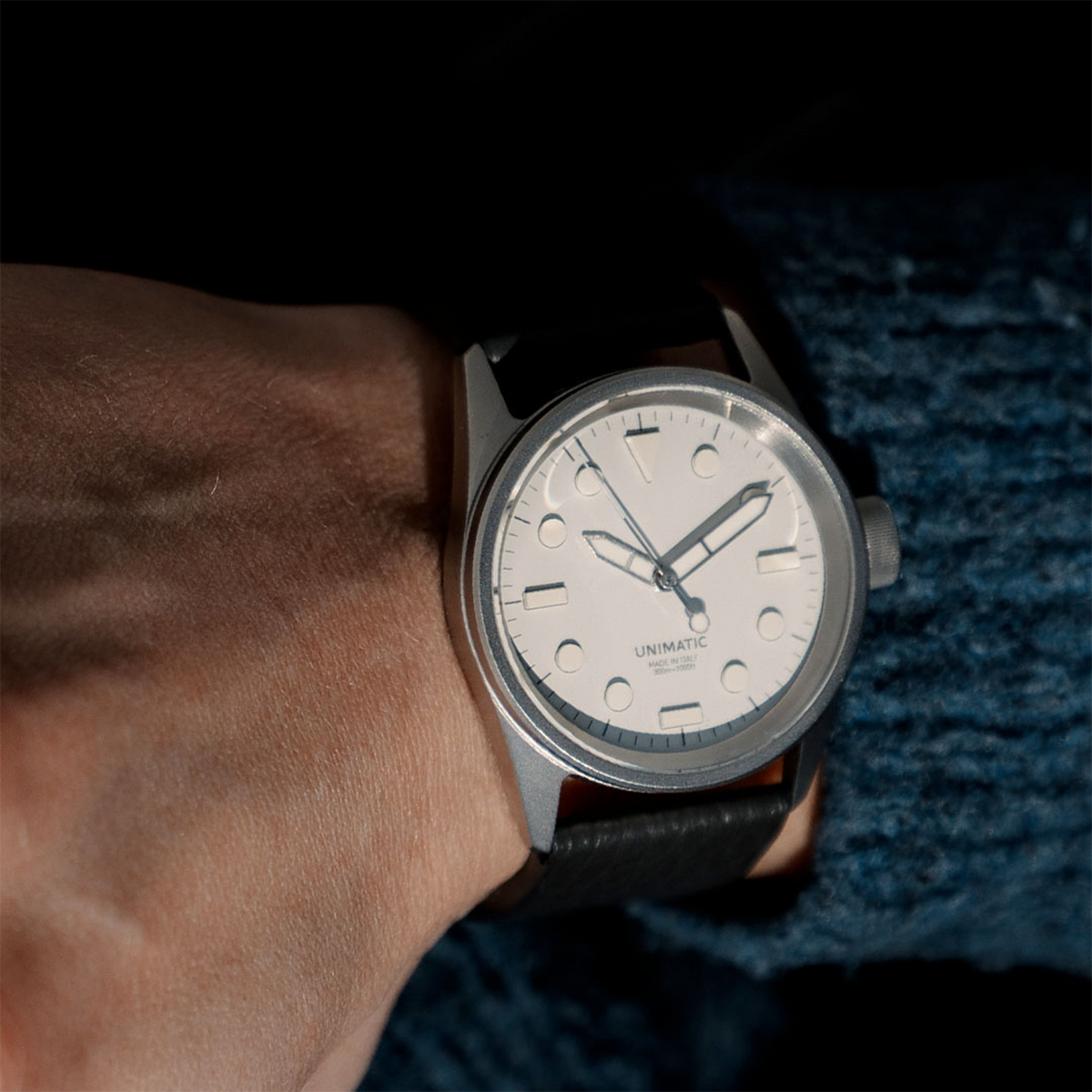 Unimatic Modello Cinque UT5-GO Limited Edition Time Only UPPLAGA OM 300
