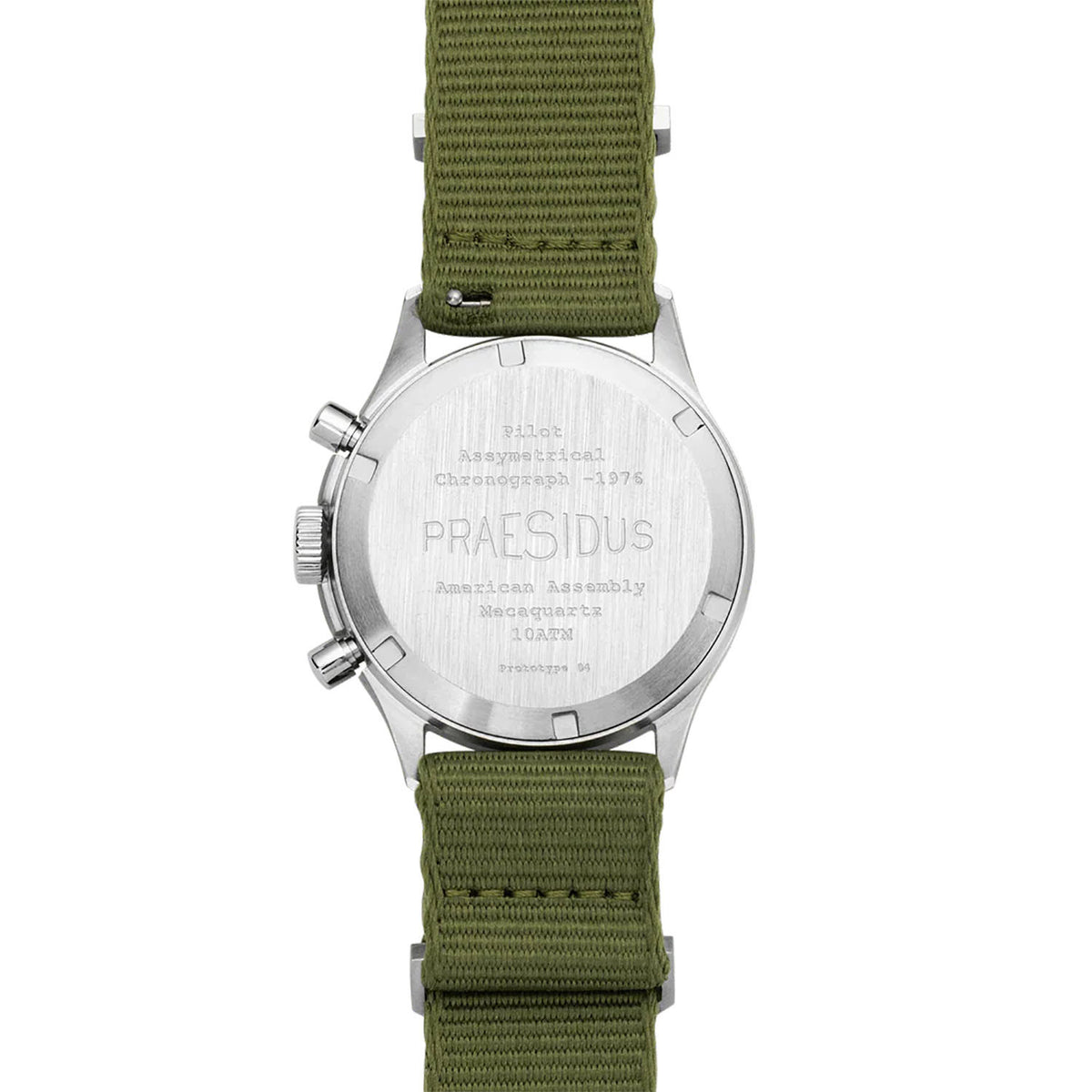 Praesidus PAC-76 Chronograph 38mm Two-Piece NATO