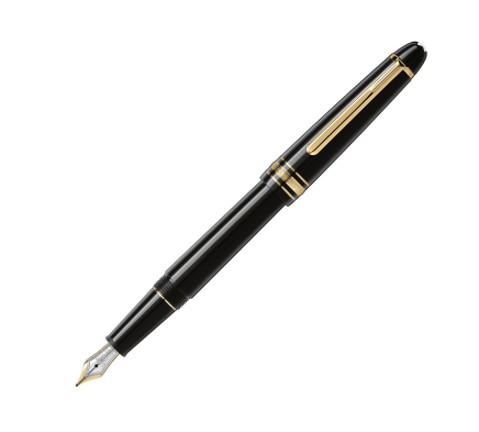 Montblanc Meisterstück Gold-Coated Fountain Pen MB132464