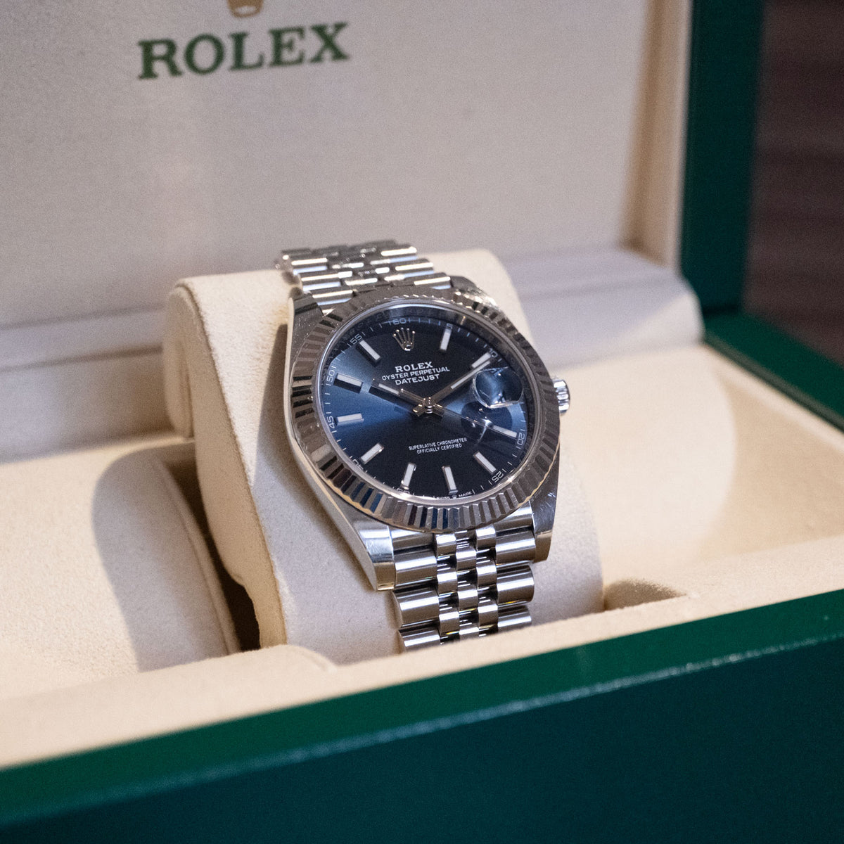 PRE-OWNED Rolex Datejust 126334 41mm År 2019